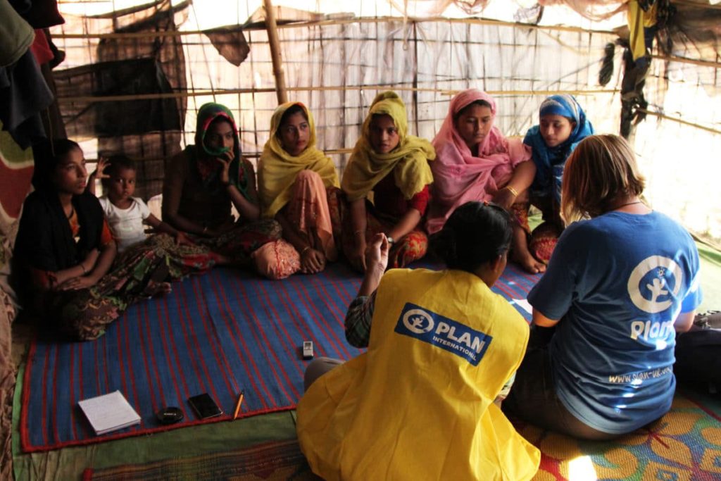 Learning group, Cox's Bazar, Bangladesh