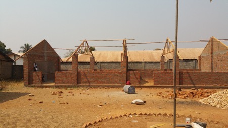 School under construction, CAR