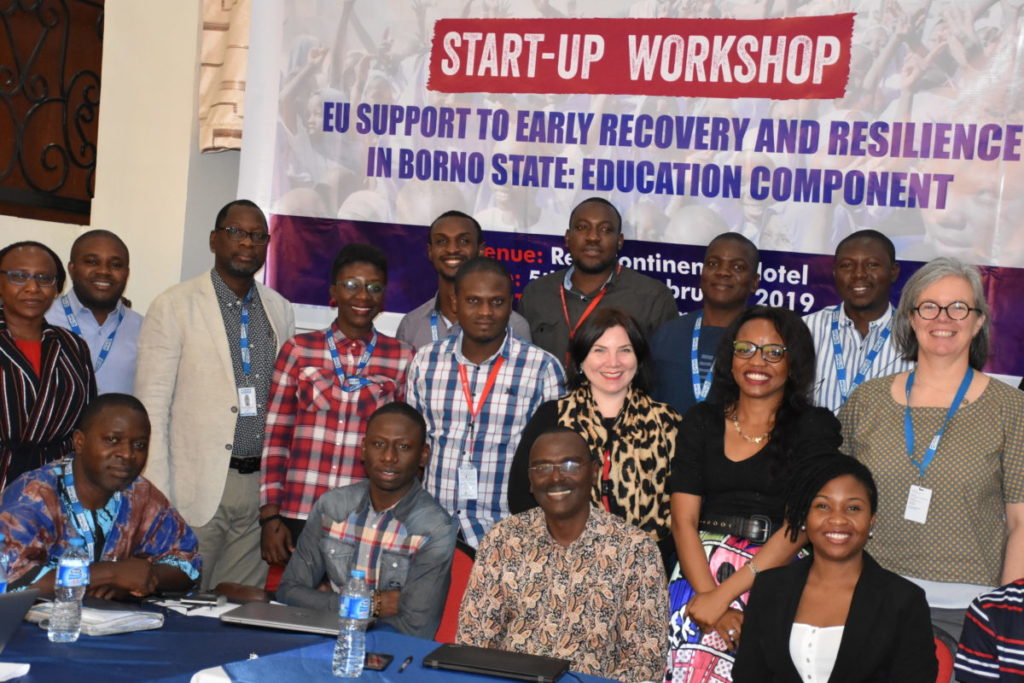 Anne Marie McCarthy at Plan International Nigeria's Start-up Workshop