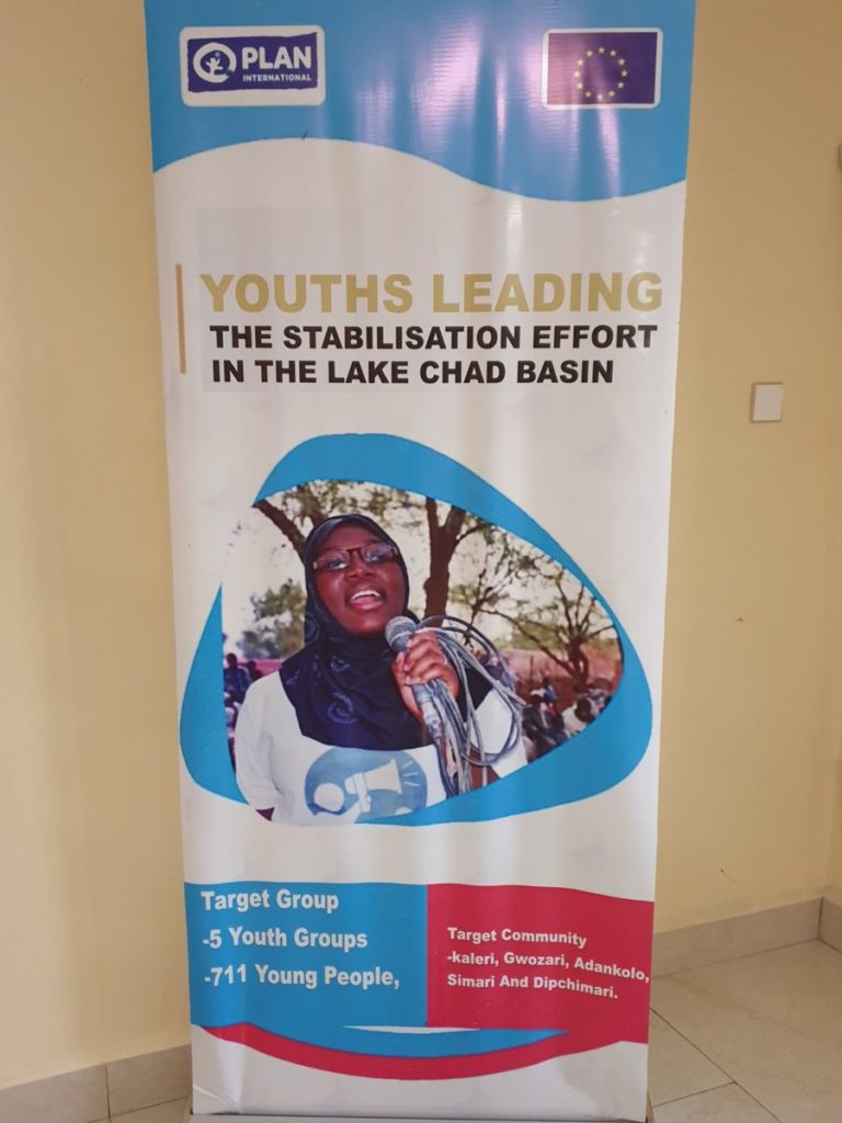 Poster for the Youth-led effort in the Lake Chad Basin