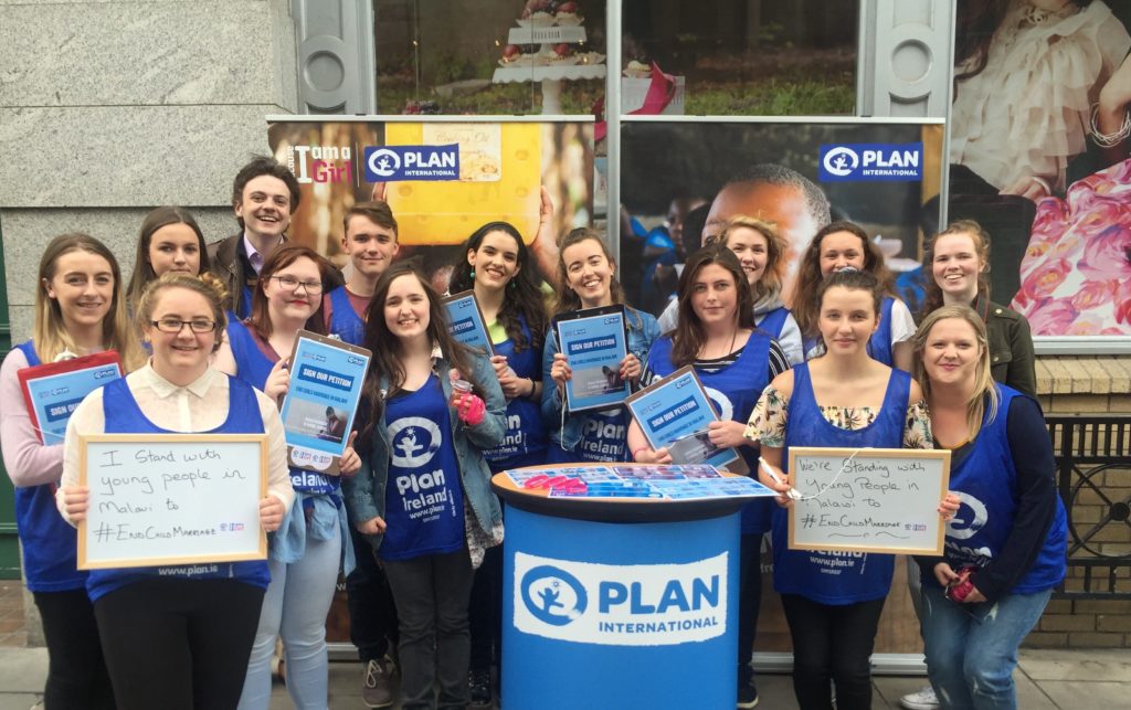 youth advisory panel of Plan Ireland