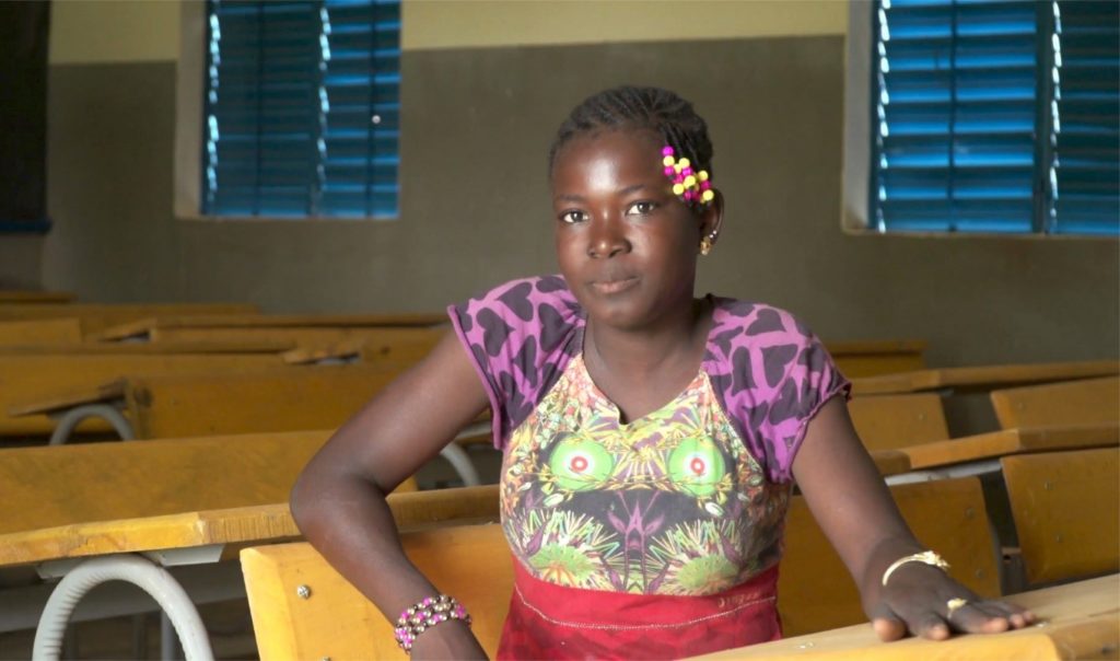 Mariéta, 15, lives in the centre-south region of Burkina Faso